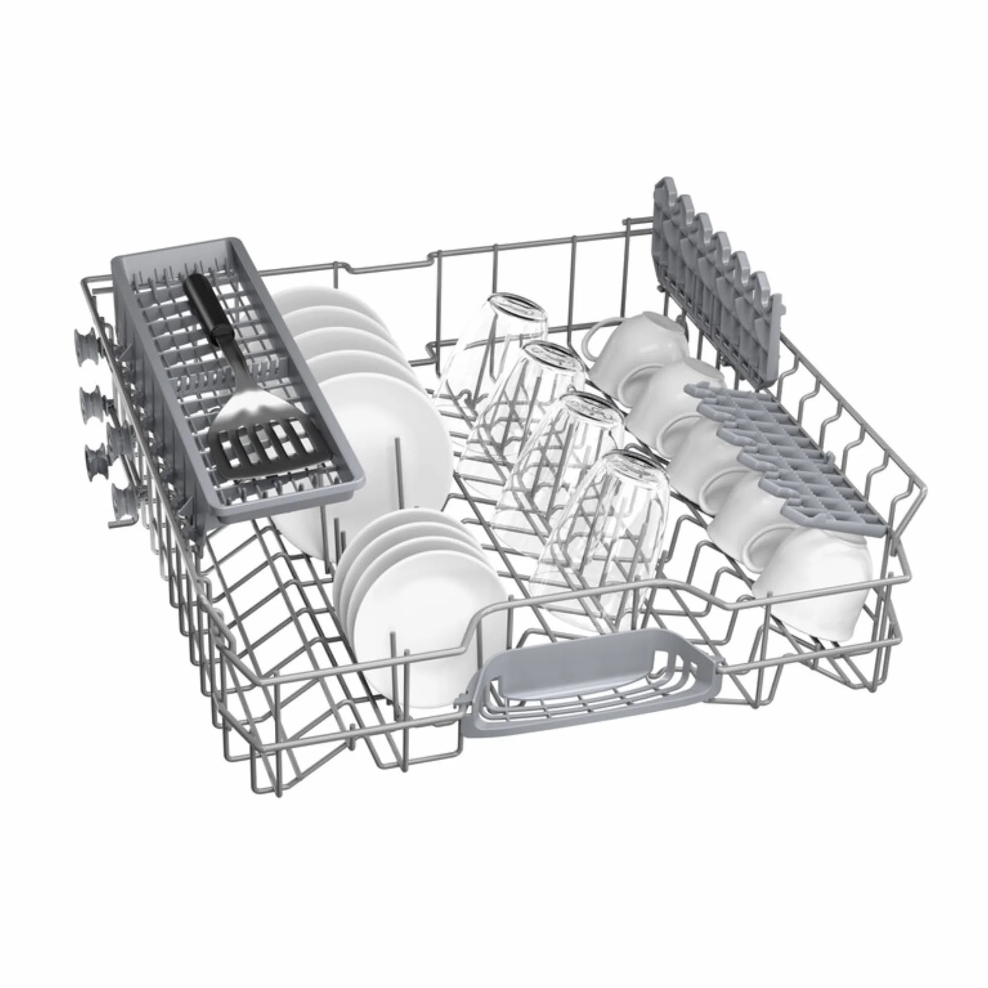 Bosch Lavavajillas libre instalación 60 cm Serie 4 Home Connect AquaStop Acero SMS4HTI03E