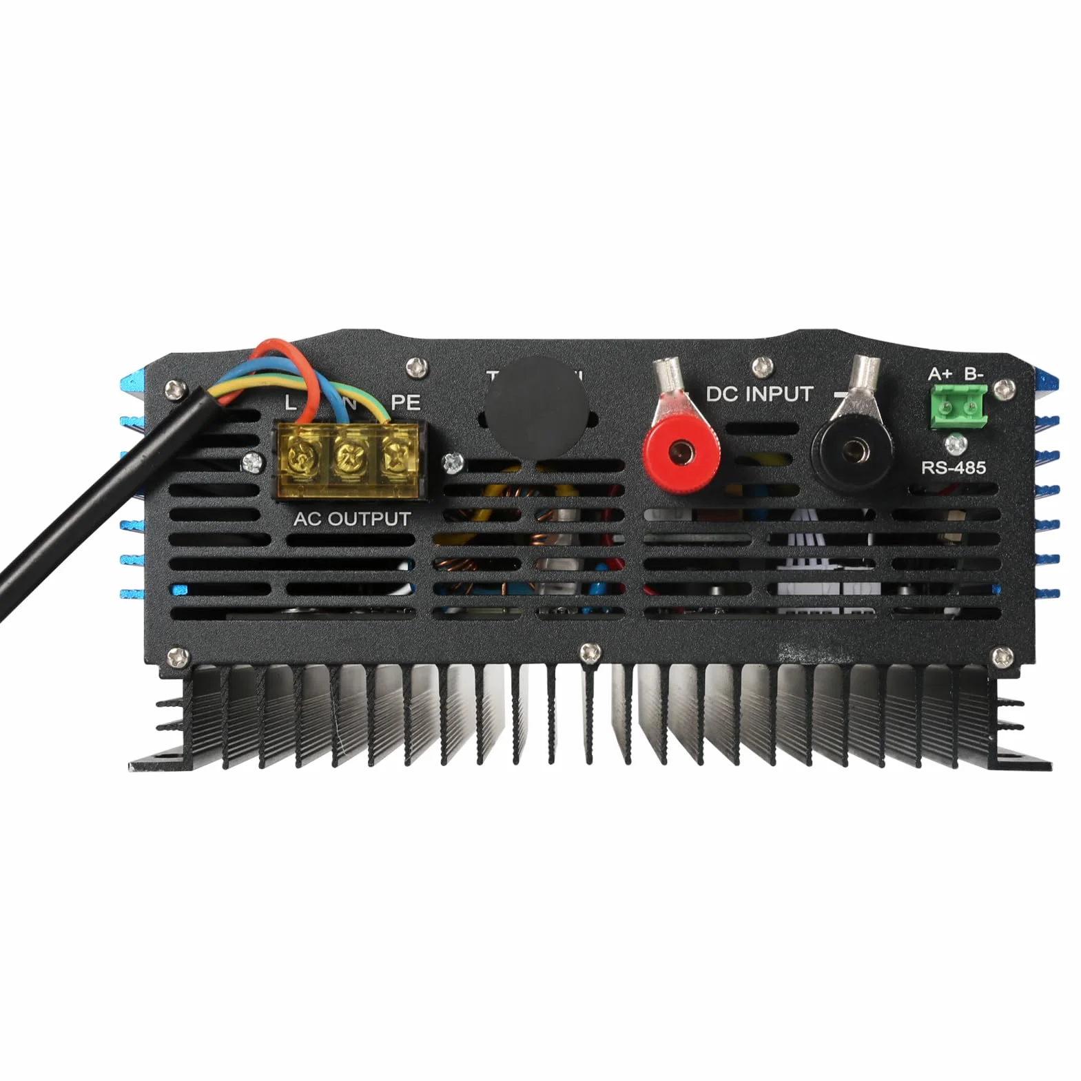 DEWIN Inversores Solares, Inversor Solar Inversor MPPT Grid Tie para Paneles solares fotovoltaicos 24V Descarga de batería Ajustable AC 220V 1000W