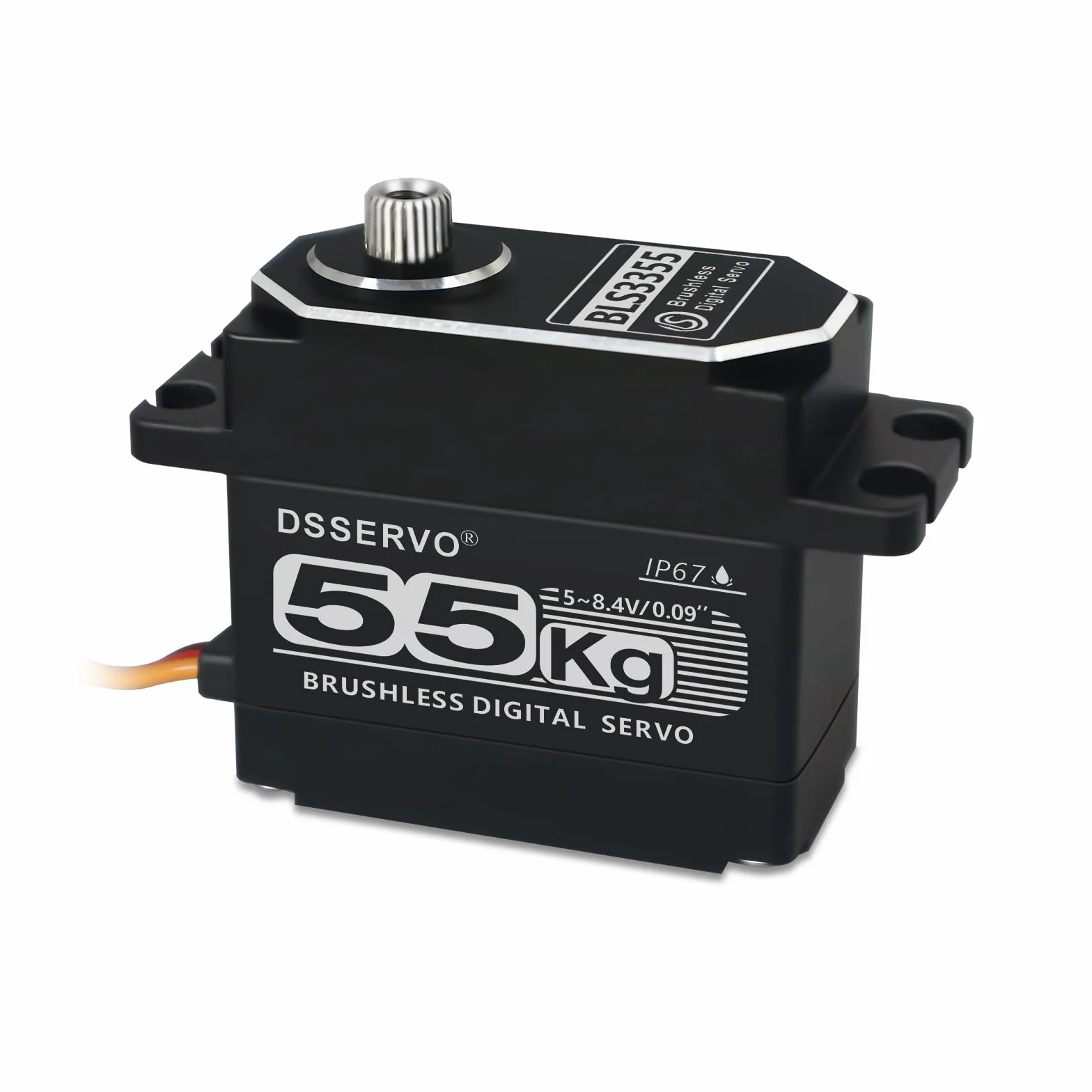 Motor de dirección digital sin escobillas 55 kg IP67 impermeable alto par