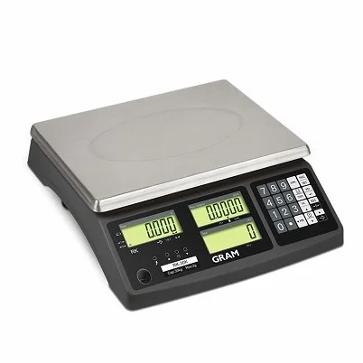 BALANZA CUENTA PIEZA | MODELO RK-3 | GRAM | CAPACIDAD DE 3,00 KGS | FABRICADA EN PLASTICO ABS | ALTA RESISTENCIA | RESOLUCION 0,20 g.