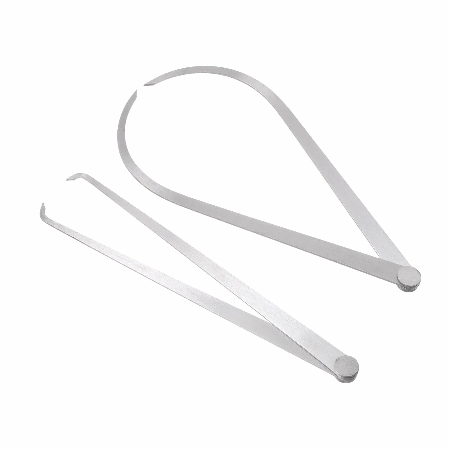 Juego de Calibradores de Junta Firme 10" Acero Inoxidable Herramienta de Medición Tono Plateado