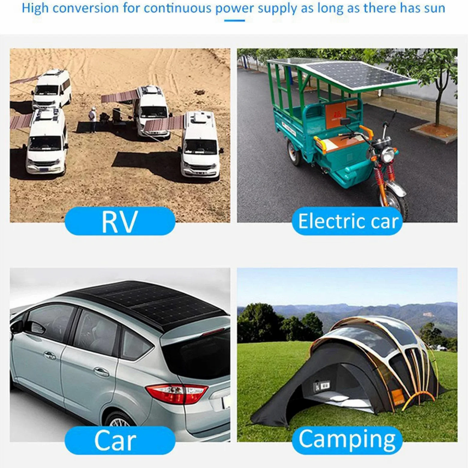Generador Solar Con Paneles – Kit De Inicio Con Inversor Y Paneles Solares | Inversor De Coche Con Adaptador USB, Batería De Litio Portátil Para RV, Furgoneta, Camping, Viajes Por Tierra Y Aventu