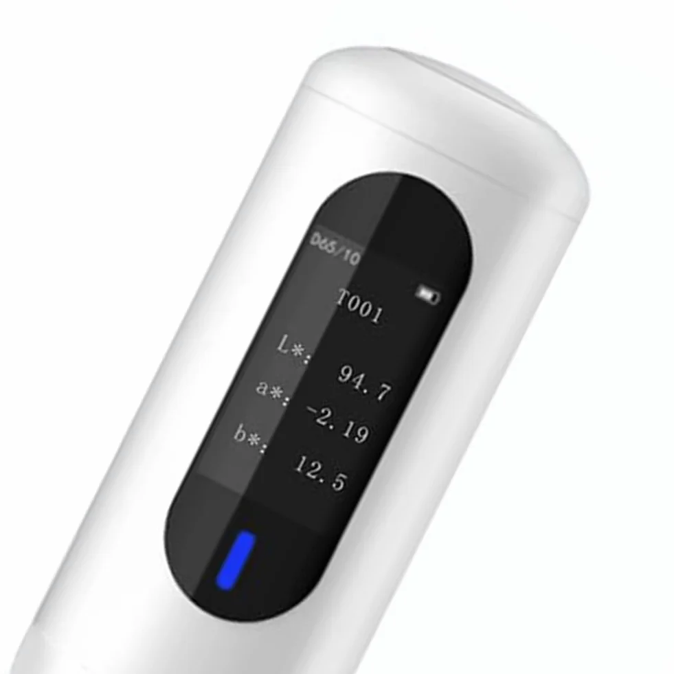 Mini Colorímetro, Analizador de Color Digital para Capturar, Igualar y Medir Valores de Pintura