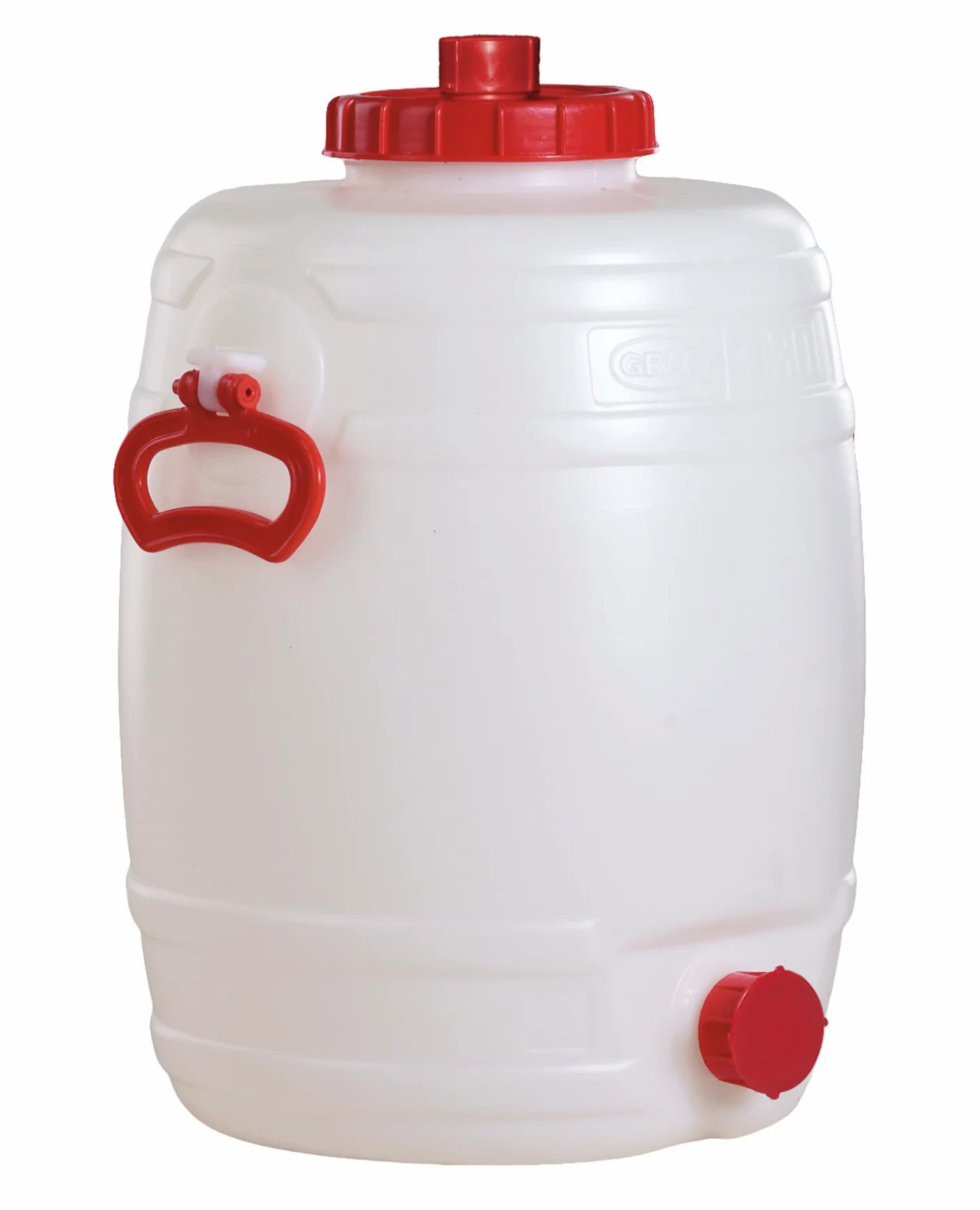 GRAF bidón Universal 30 L Redondo de PE Apto para Alimentos