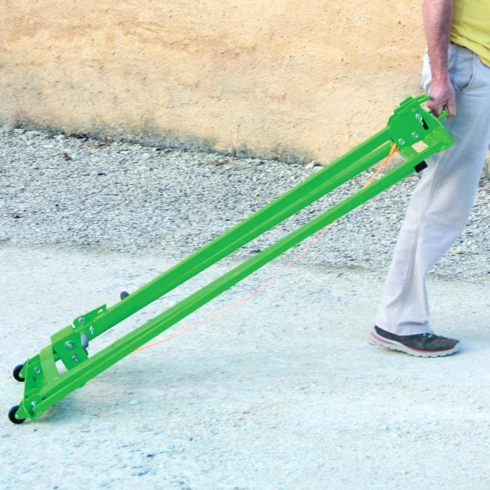 Tractor elevador cortacésped con cabrestante 500 kg