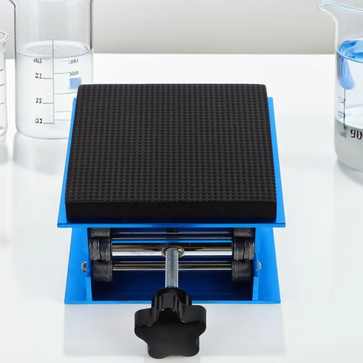 ULTECHNOVO Soporte Elevador De Tijera Para Laboratorio Gato Ajustable Amortiguación Superficie Antideslizante