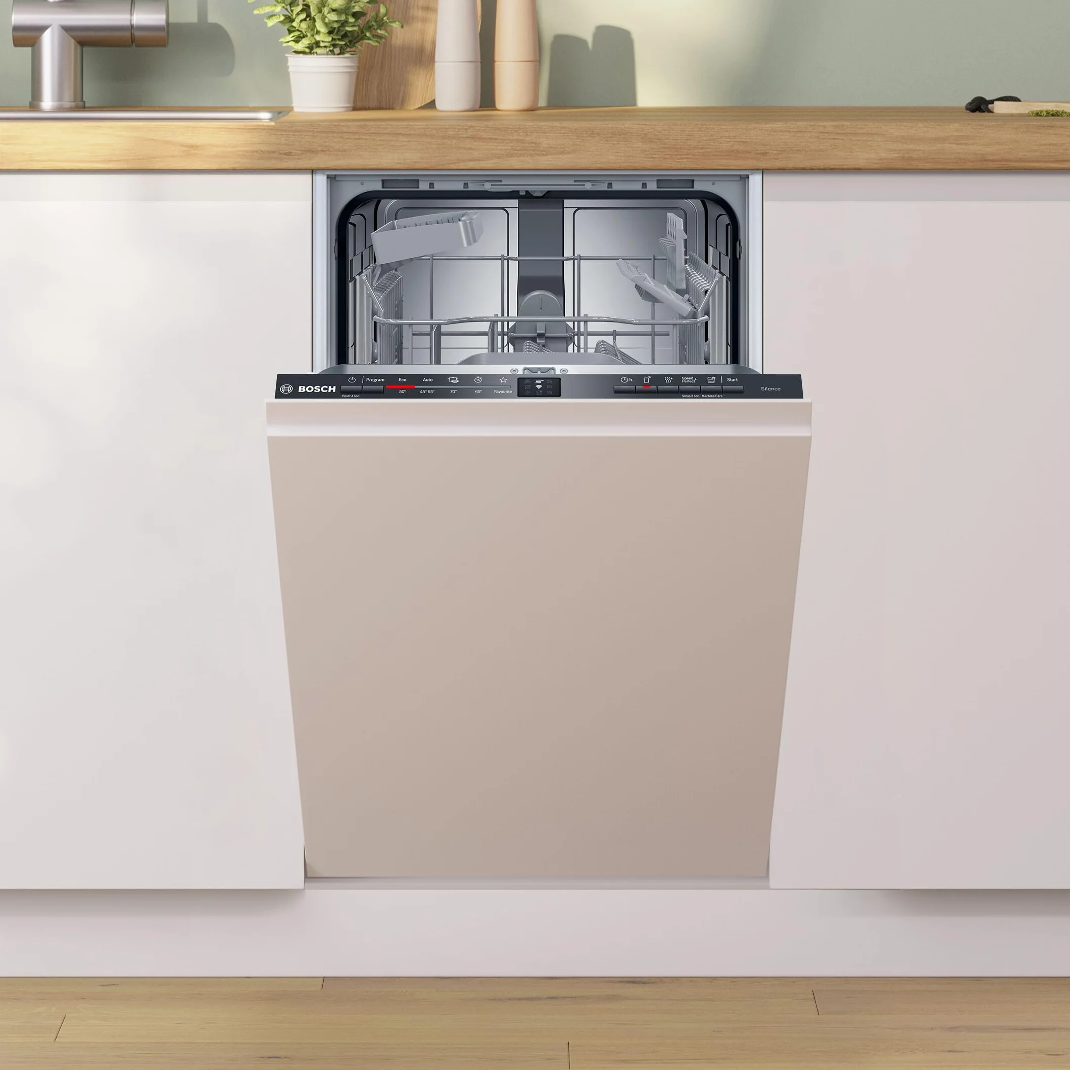 Bosch Lavavajillas Integrable Serie 2 45 cm 10 Servicios Smart Start Home Connect SPV2HKX02E