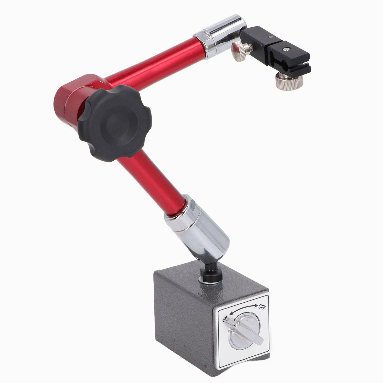Soporte de base magnética Soporte de brazo flexible ajustable universal Soporte de brazo hidráulico para indicador de dial digital DK-H4