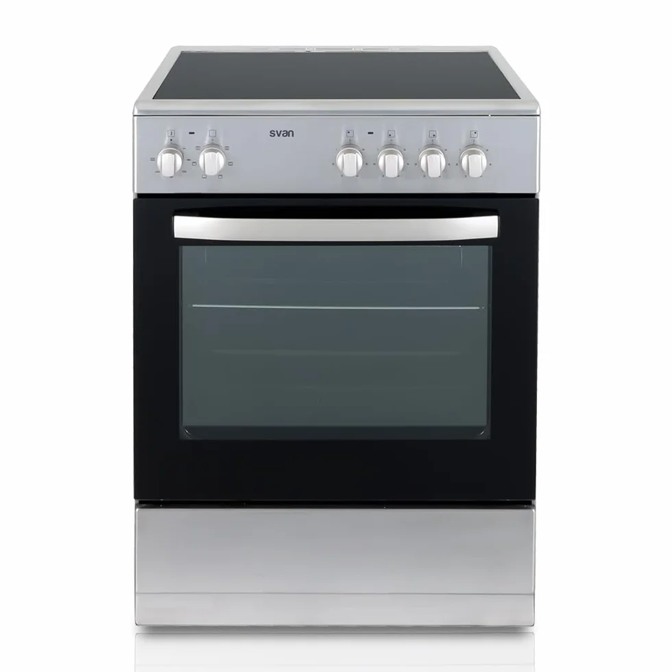 Svan Cocina Eléctrica 56L Horno Eléctrico Grill 6 Programas Inox SKV4600X