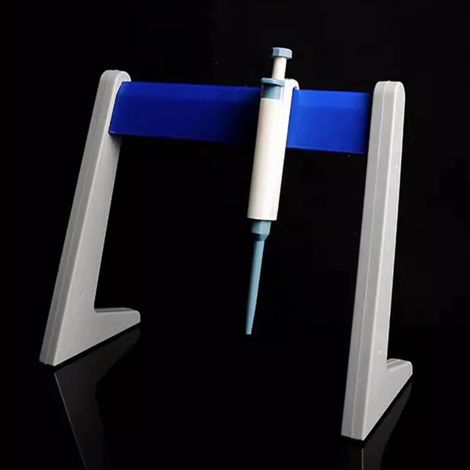 Fenteer Soporte para Pipetas Organizador Instrumentos Laboratorio L Shape