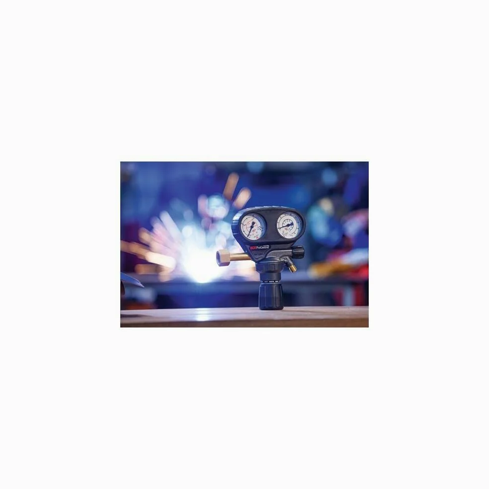 Argon/CO2 GCE ProControl - Reductor de presión (0-30 l/min, 200 bar, según DIN EN ISO 2503)