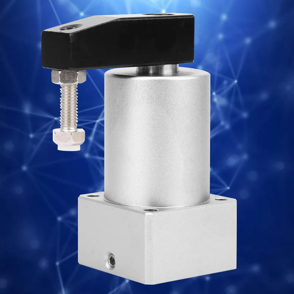 Fafeicy Cilindro Neumático Rotativo de Doble Efecto 90° ACK25-90L 25mm Aleación de Aluminio