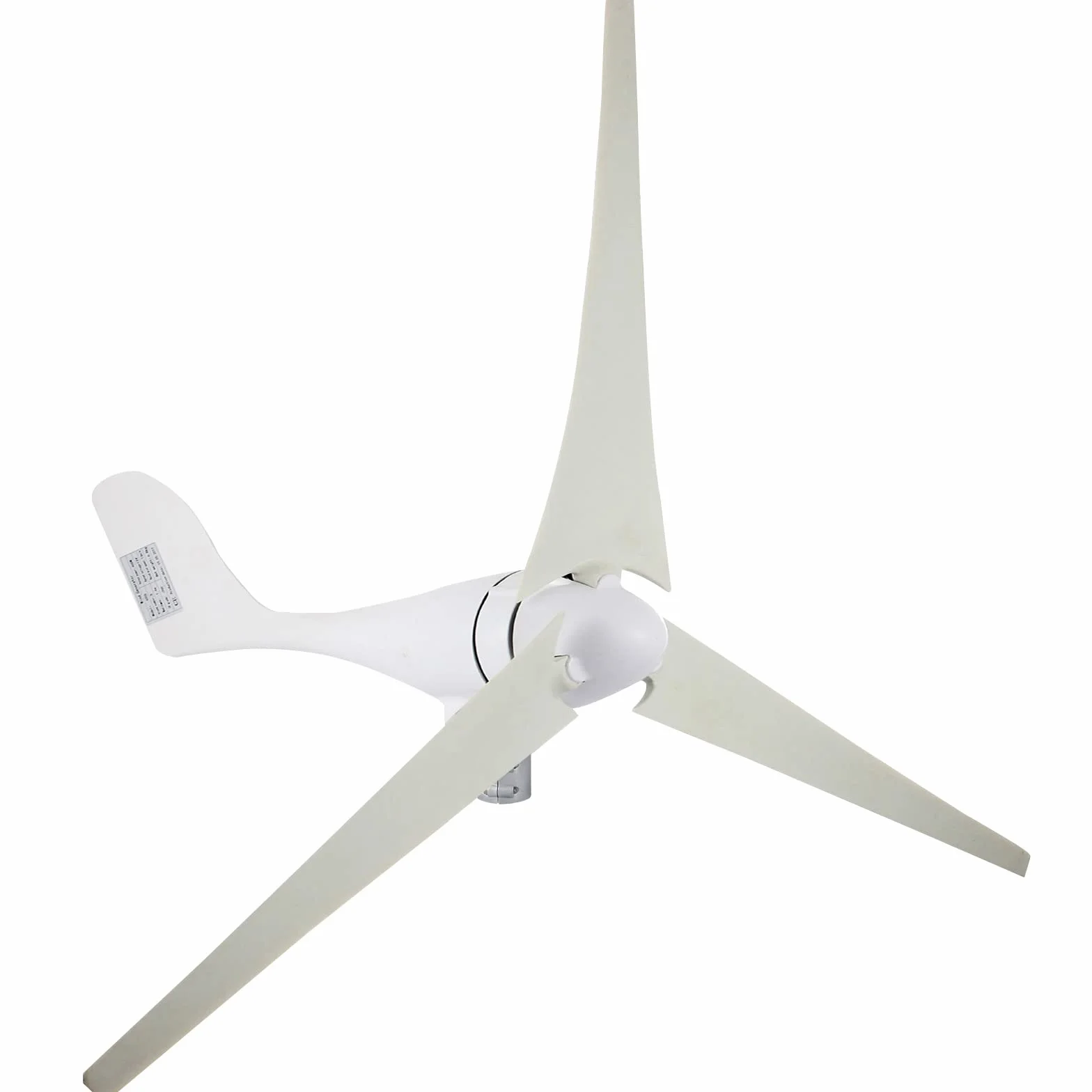 VEVOR Generador de Turbina de Viento 400 W 12 V Turbina de Viento con 3 Palas Velocidad Nominal de 800 r/min Aerogenerador de Controlador de Carga DC 12 V con Cojinetes Dobles para Carreteras y Barcos
