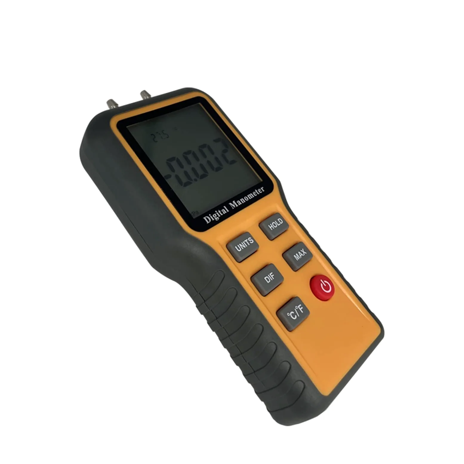 MANÓTURO DE PRESIÓN Digital 3 IN 1 Aire Meter Herramientas for MEDICIÓN Gas Natural ACONDICIONAMIENTO AIRECONA para Pruebas de Mantenimiento(52.2 kPa)