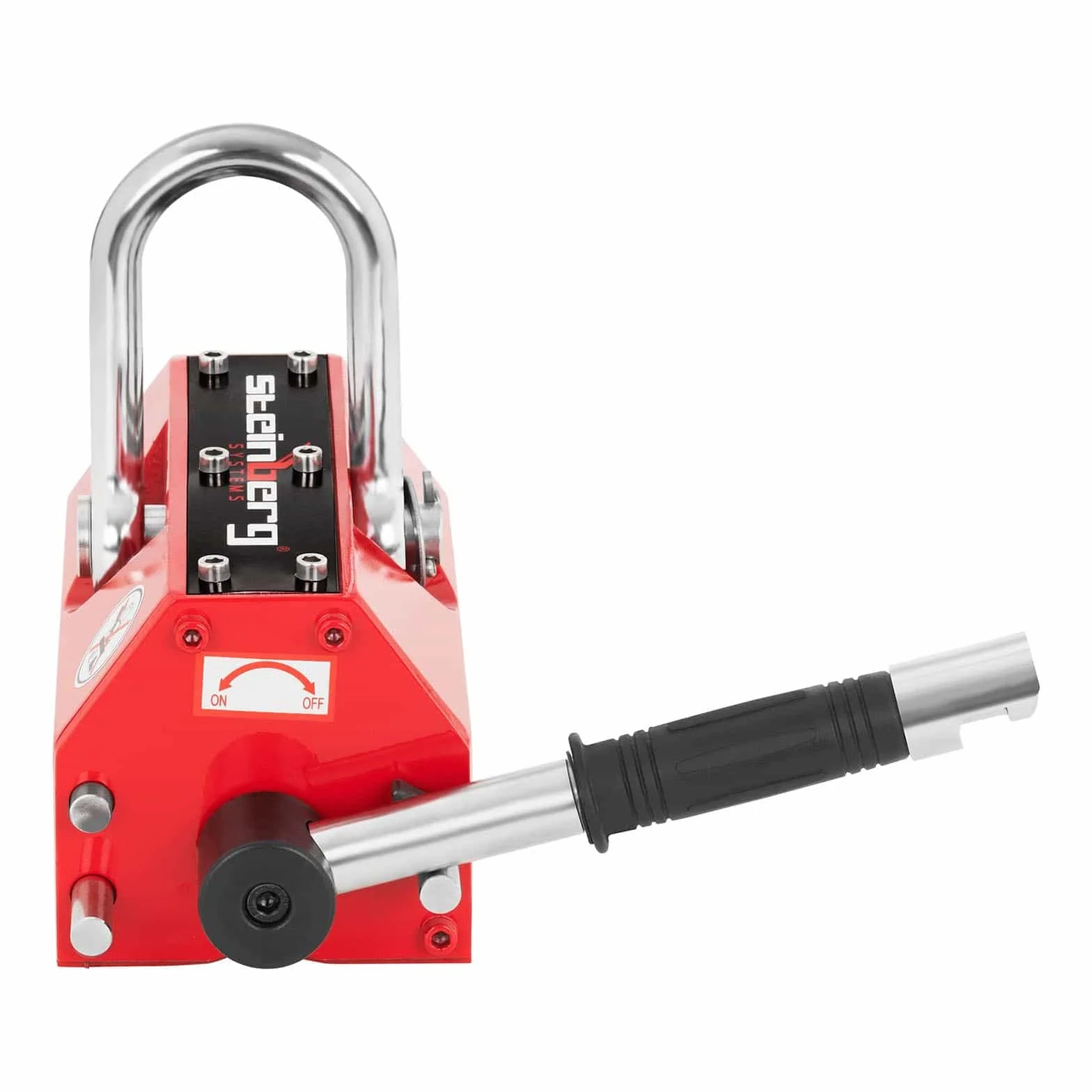 Steinberg Systems Imán De Levantamiento Elevador Magnético SBS-ML 600 (Imán de neodimio, Mecanismo de seguridad, Capacidad de elevación máxima 600 kg)