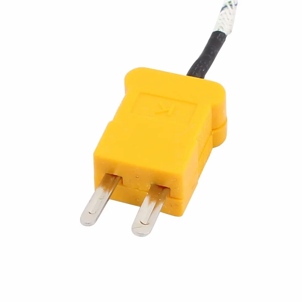 Sonda Termopar Tipo K -50~400C 1 metro Sensor de Temperatura 5 Unidades