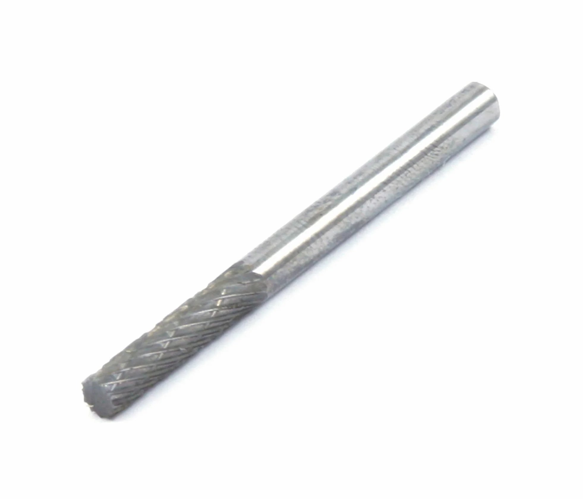 Forney 60140 carburo de tungsteno Burr con 1/8-inch Vástago, cilíndrica, 1/8-inch