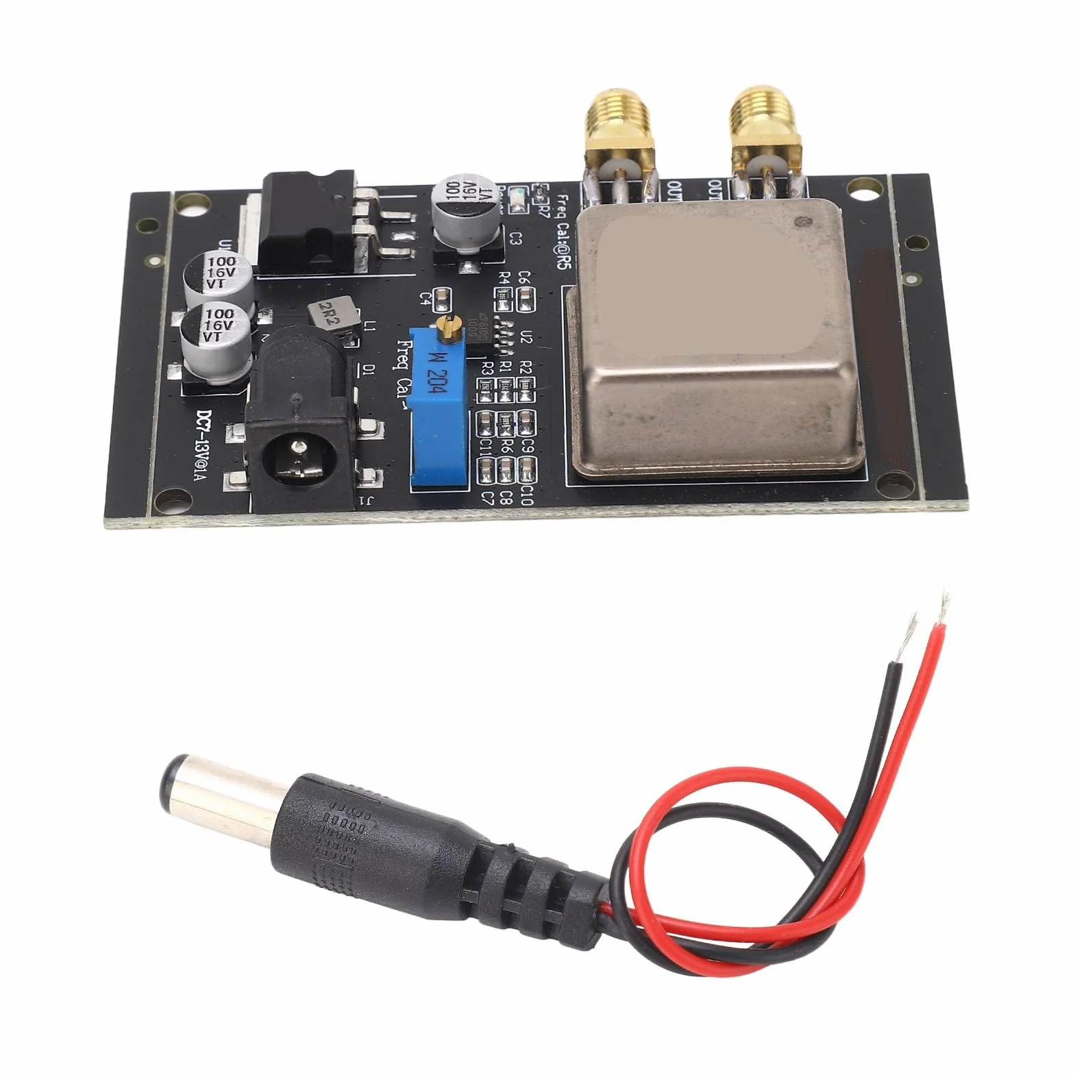 OCXO Módulo de Referencia de Frecuencia Estándar 10 MHz, Oscilador de Cristal de Placa de Temperatura Constante