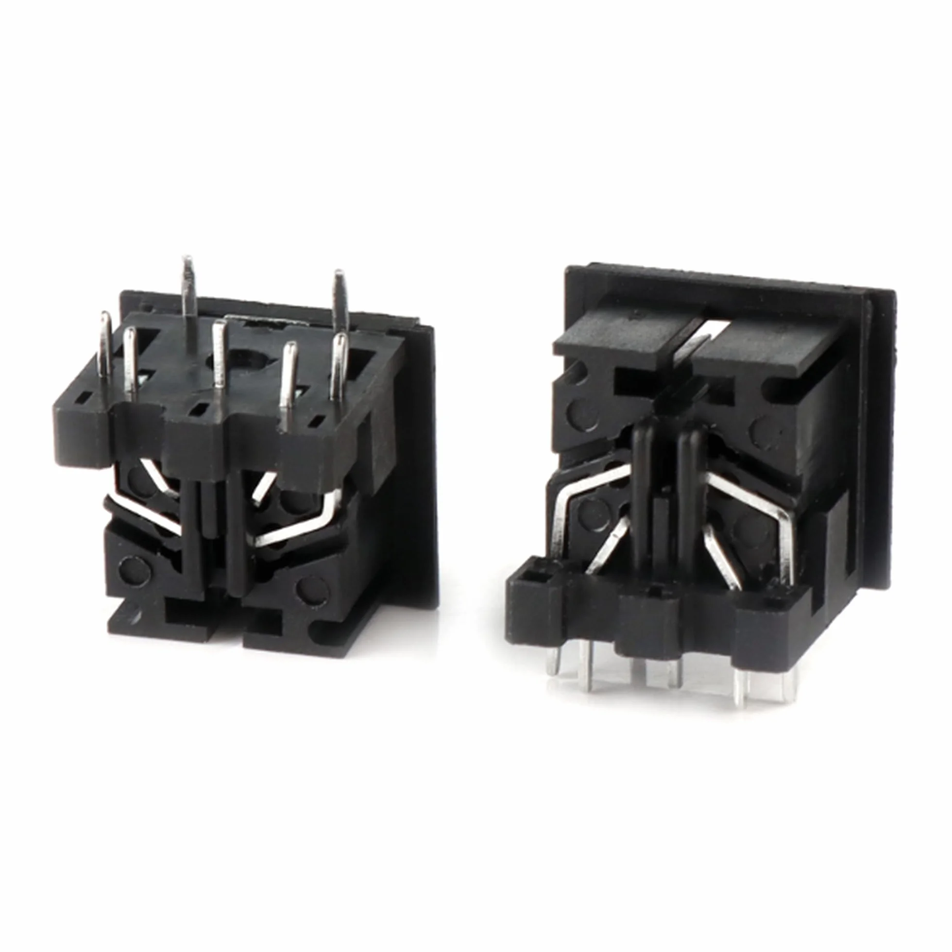 Conector Mini DIN Audio Y Vídeo Hembra 5 Pines PCB Montaje en Placa Negro