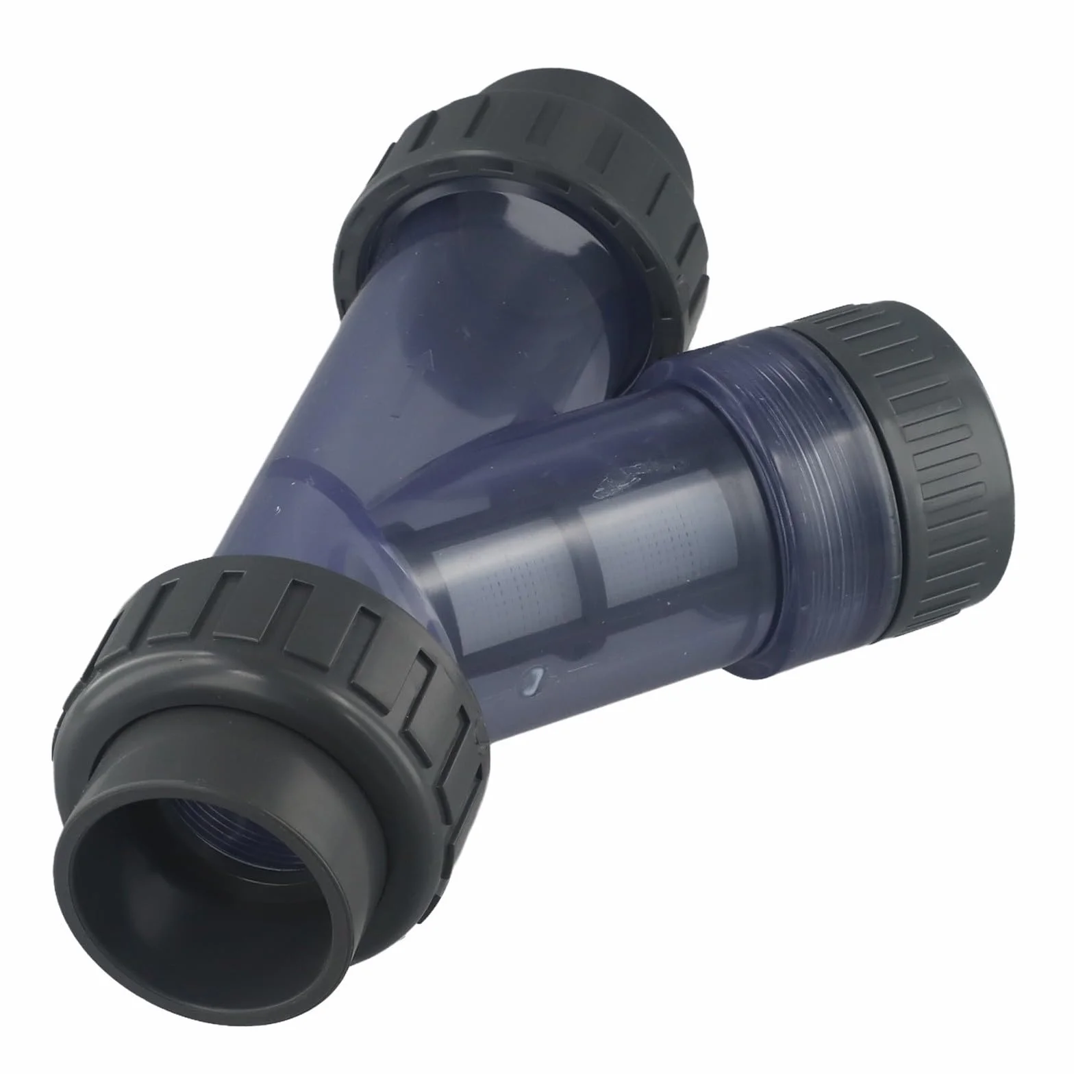 Filtro Transparente PVC 20-63mm Purificador Agua Potable Diámetro Interno 50mm