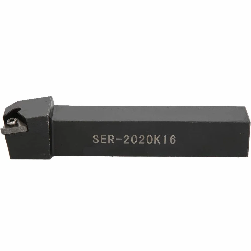 16ER AG60 Blade Insert + SER2020 CNC Turning Tool Holder Boring Bar + Wrench Set