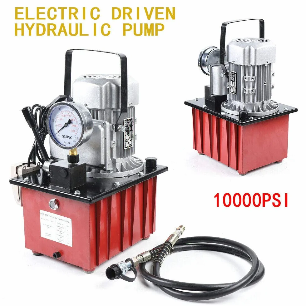 Bomba hidráulica electro 700Bar con la bomba hidráulica manual 750W eléctrica de la válvula