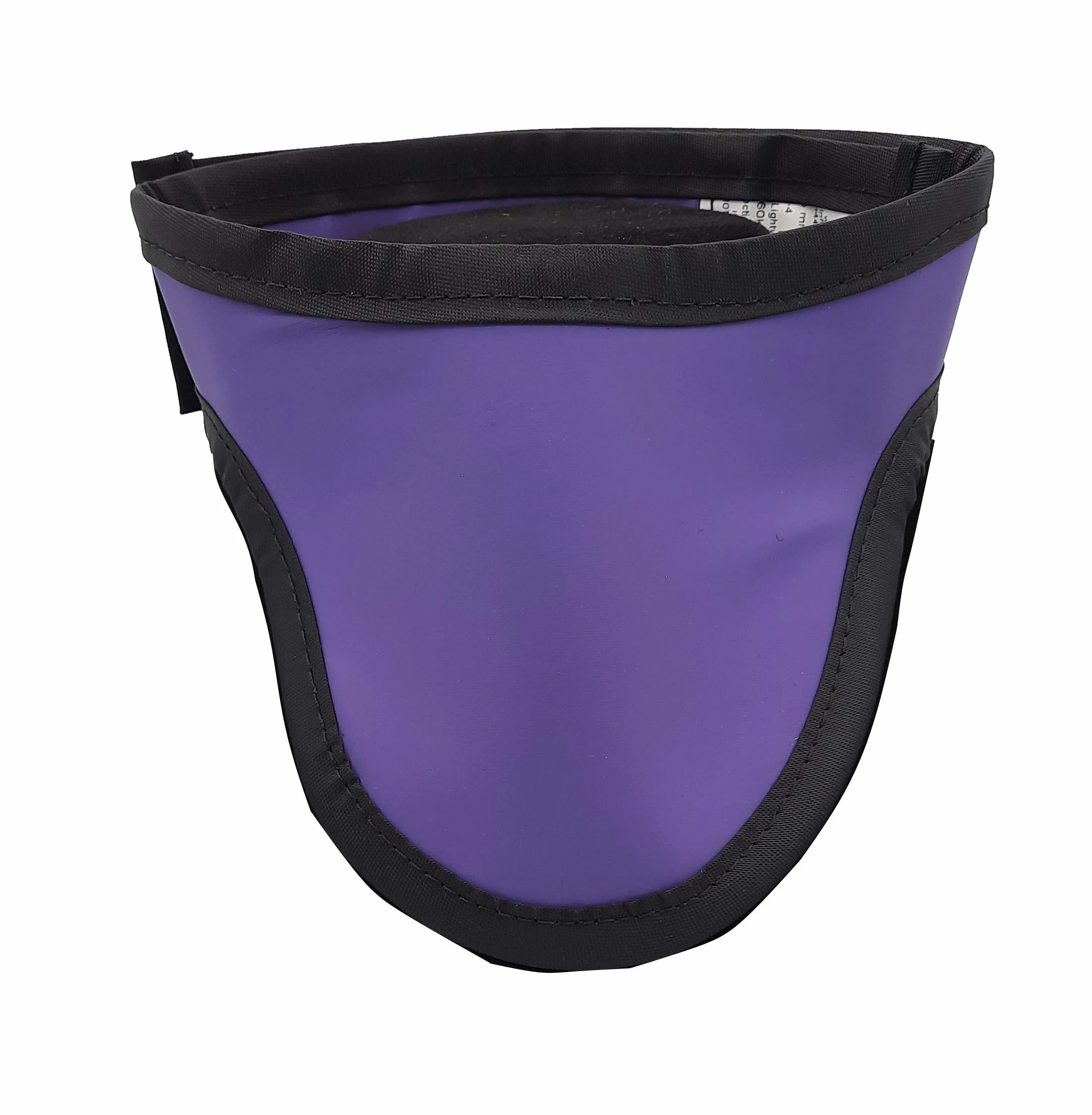 Protector de tiroides para mujer, protección frente a la radiación, 0,5 mm Pb, morado