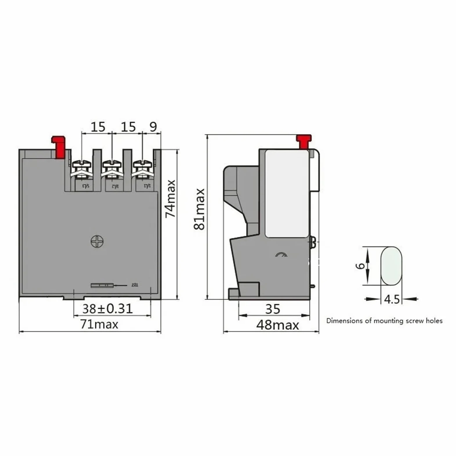 Protector de relé de sobrecarga térmica JR36 | JR36-20 JR36-63 JR36-160(JR36-160 75-120A)