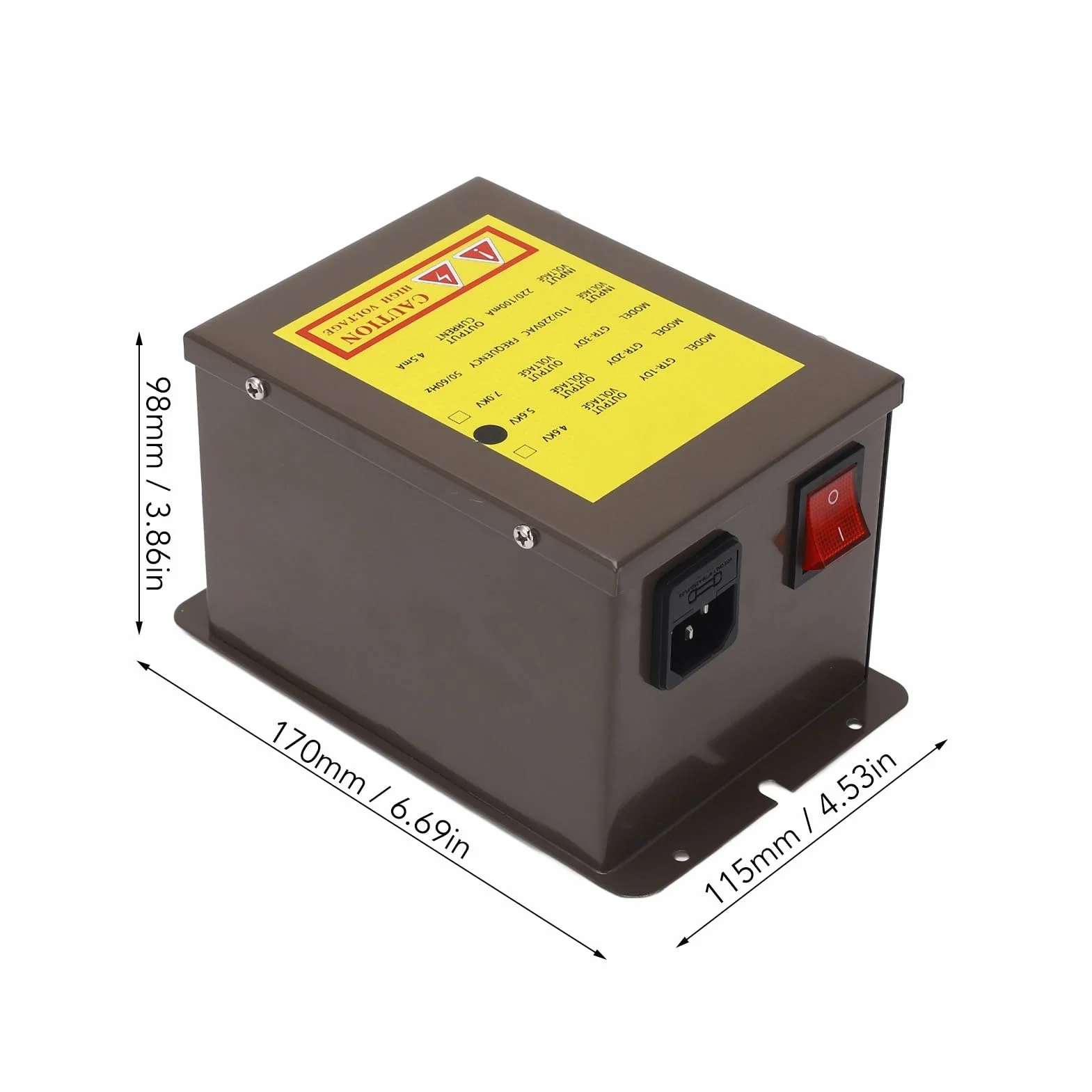Barilla de eliminación estática de 5.6kv de 5.6kV, Barra de ionización antiestática, generador de Voltaje de Barra de Aire ionizante para Uso Industrial