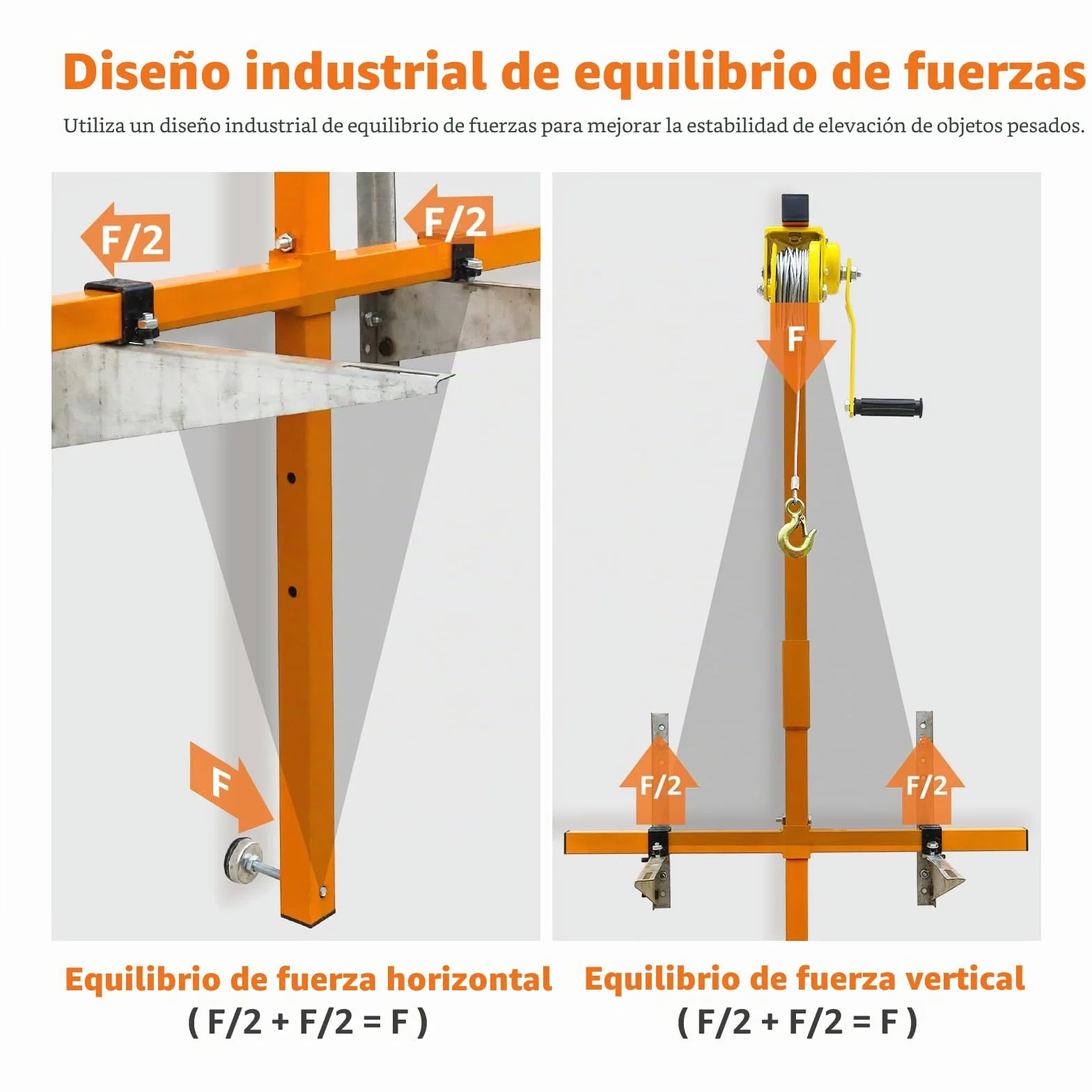 Grúas de elevación de aire acondicionado, herramienta de elevación de aire acondicionado, capacidad de carga de 400 libras, soporte de grúa para instalación de aire acondicionado al aire libre,