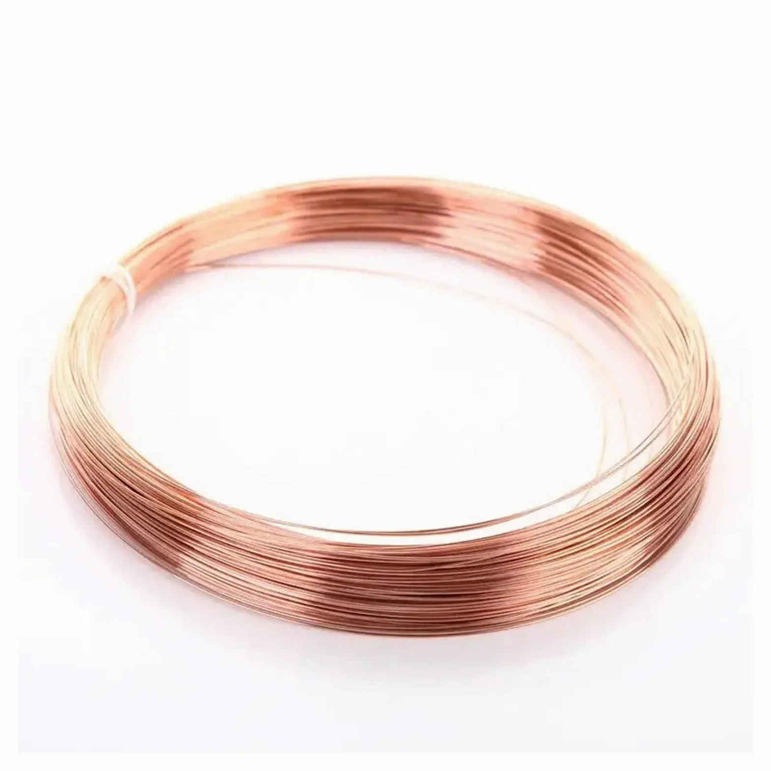 Alambre de cobre puro 1-3 rollos de alambre esmaltado de cobre puro, cable de 0,1-3,2mm, 1-10 metros(2mm X 10M,1 Roll)
