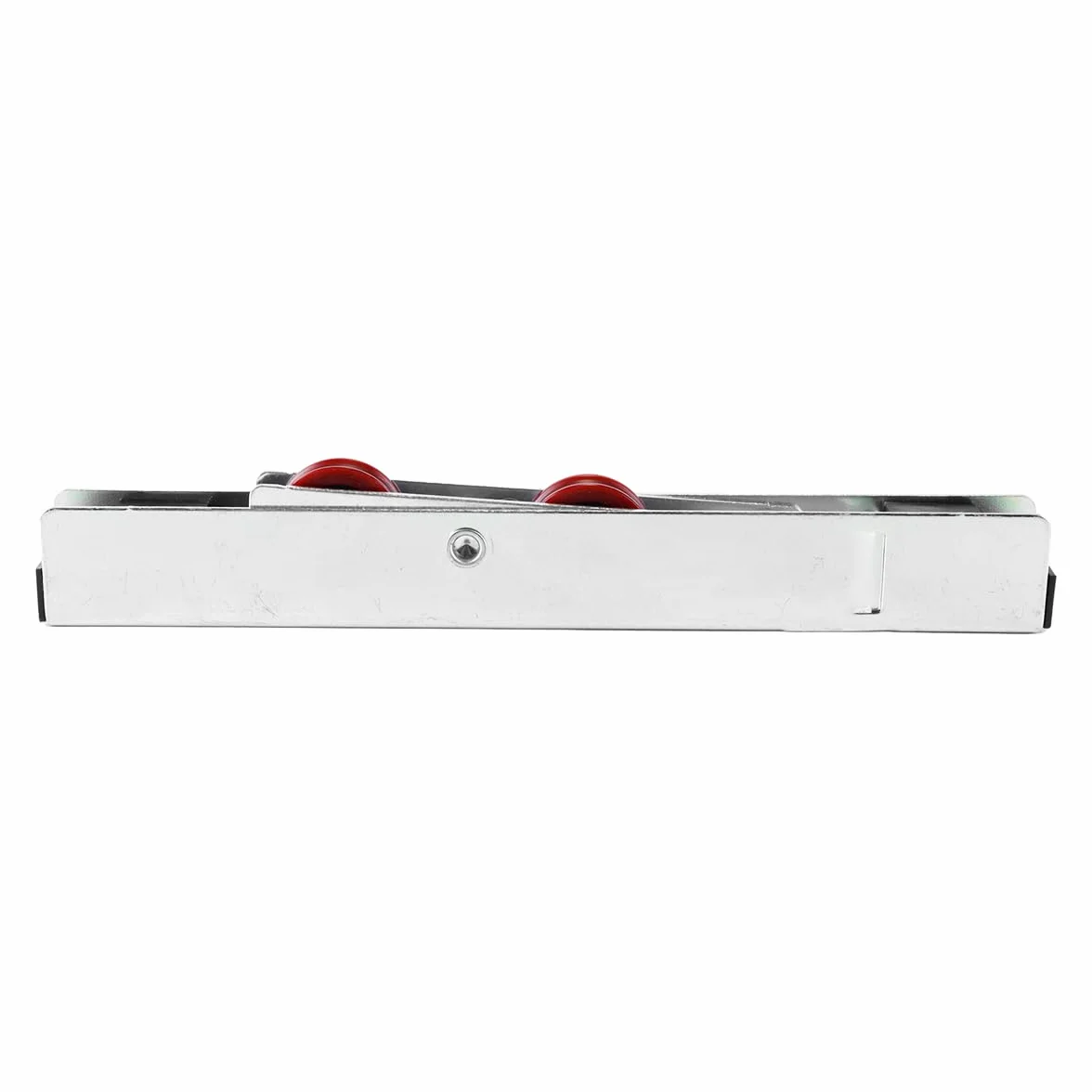 Ausi 2 rodillos para puertas corredizas de patio con doble polea de acero inoxidable para puertas de PVC, madera, aluminio y aleación de nailon, 160 x 12 x 20 mm.