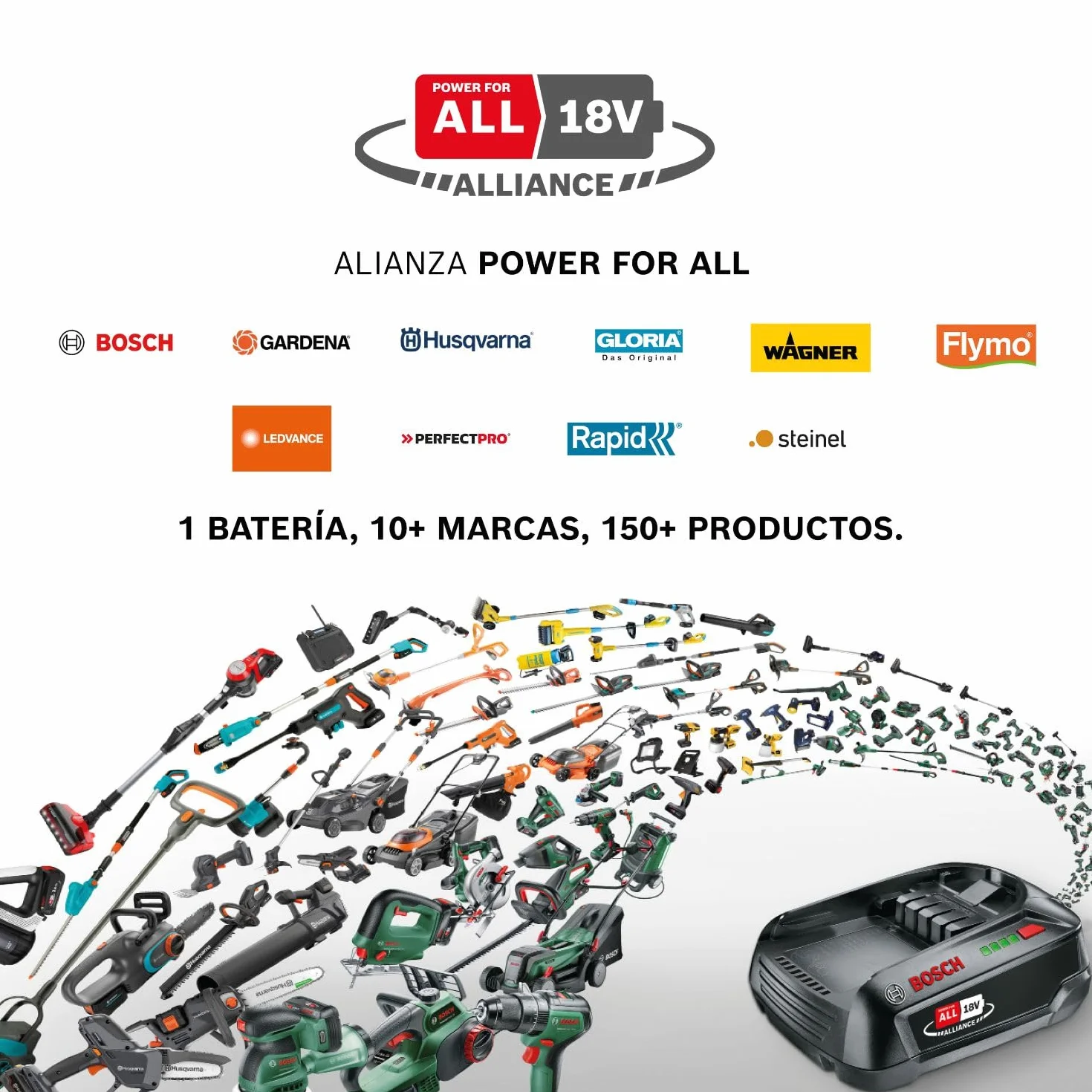 Gardena Bomba para depósitos de aguas de lluvia con batería 2400 Comfort Automatic 18V Solo: Bomba automática de agua, Control de riego programado, Función temporizadora, Presión constante (14605-55)