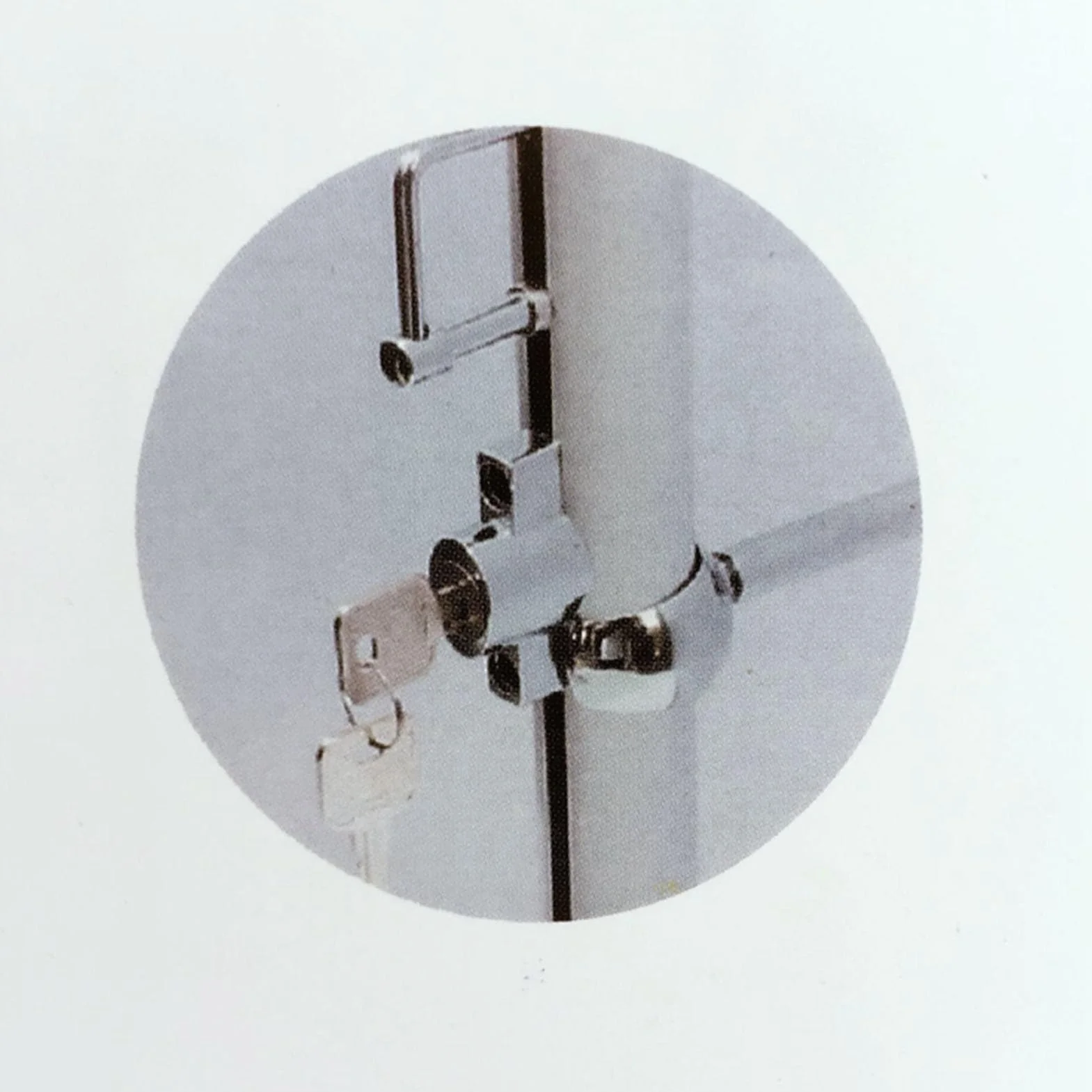 Aluminio Organizador de Almacenamiento de Gafas de Sol con Cerradura Antirrobo, Estante de Pared para Gafas de Lectura