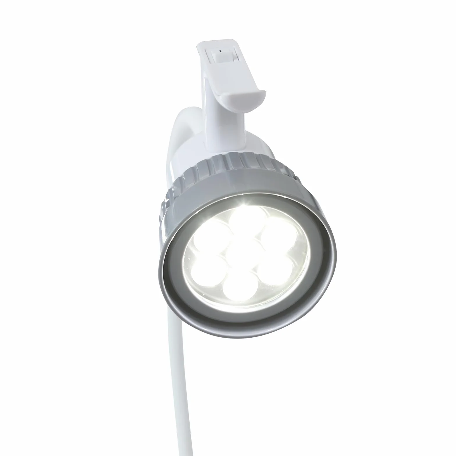 Lámpara de examen médico LED 12 W regulable 5000 – 6000 K con 5 ruedas y frenos silenciosos – 7500 lux de intensidad de iluminación, lámpara de examen para clínica dental, quirófano y