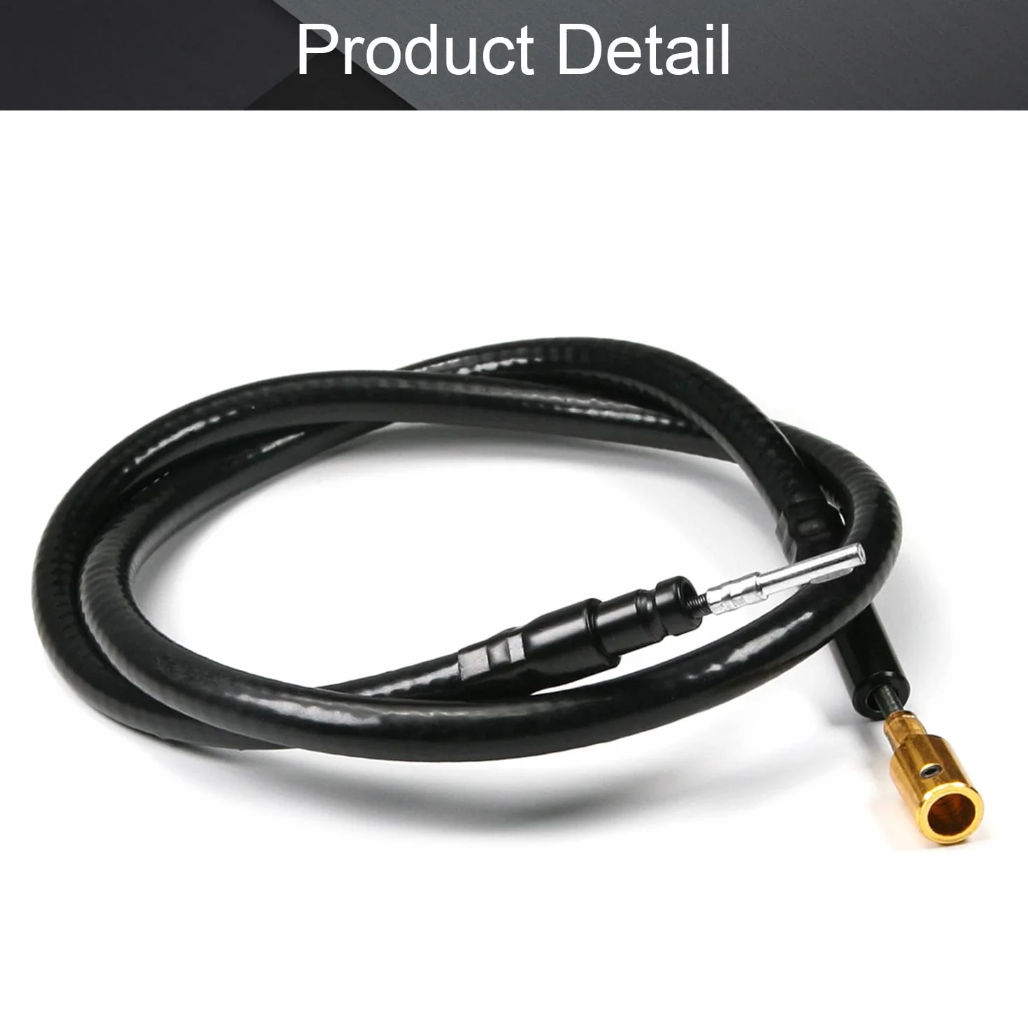 Utoolmart Núcleo interior de eje flexible 39 pulgadas 1/8 pulgadas accesorio taladro giratorio