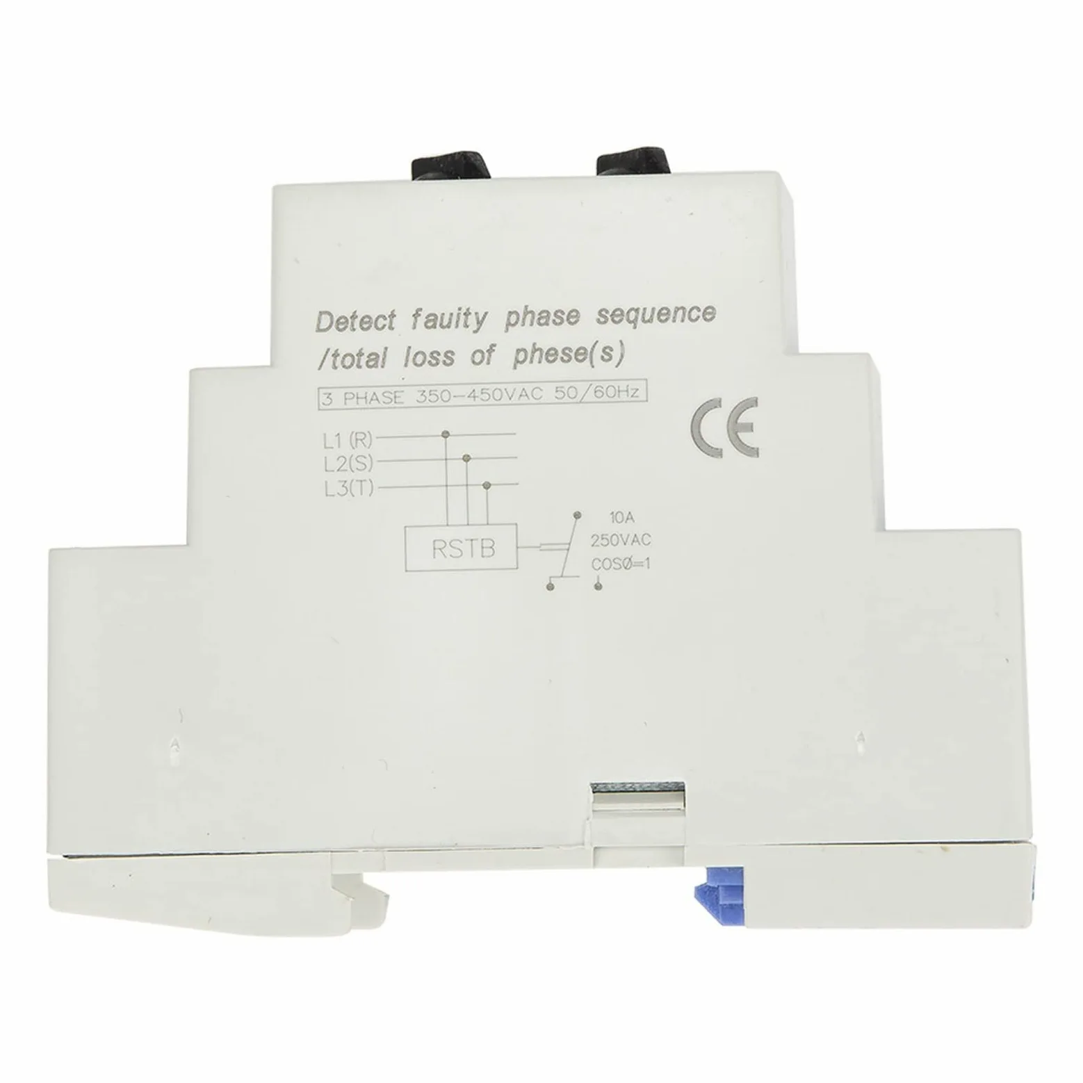Serie DHC1X-T RSTB Voltaje de Fase Secuencia de Fase Relé de protección de pérdida de Fase Relé de Control de Suministro trifásico