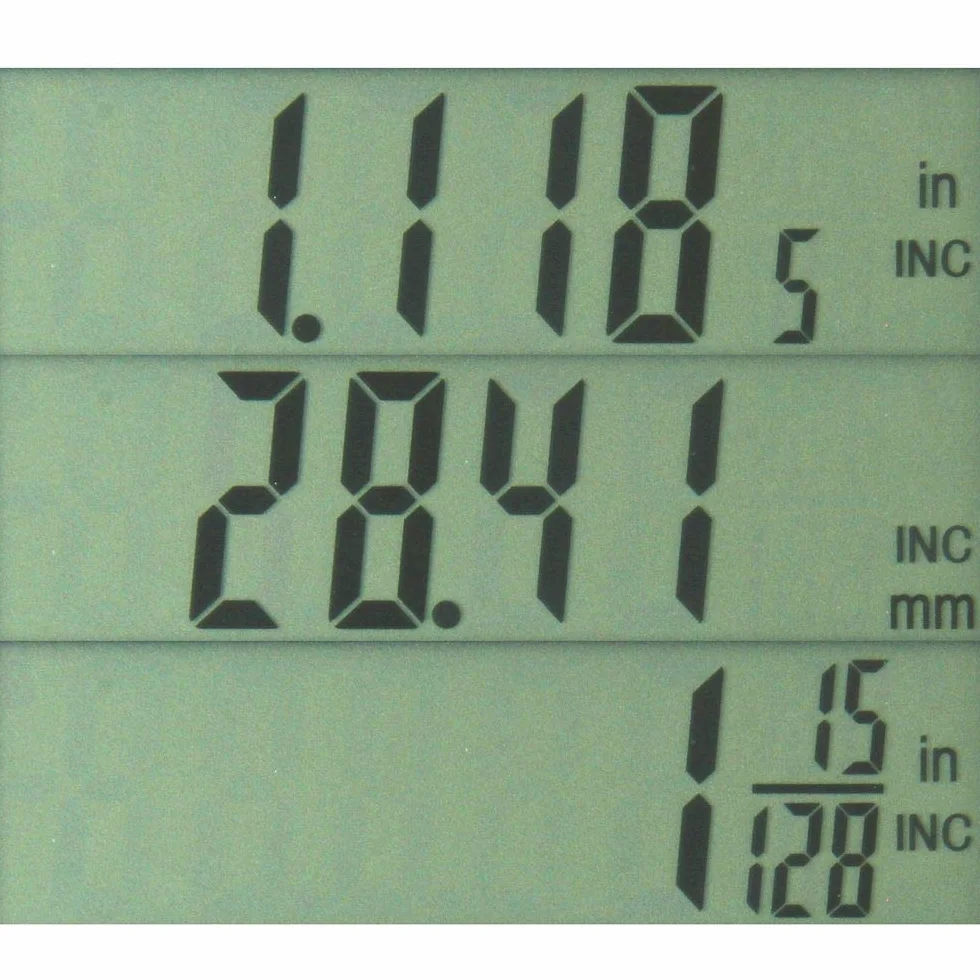 iGaging Digital Electronic Caliper 0 – 6 "/0 – 150 mm absoluta origen Smart Bluetooth Conectividad – IP54 protección/extrema precisión