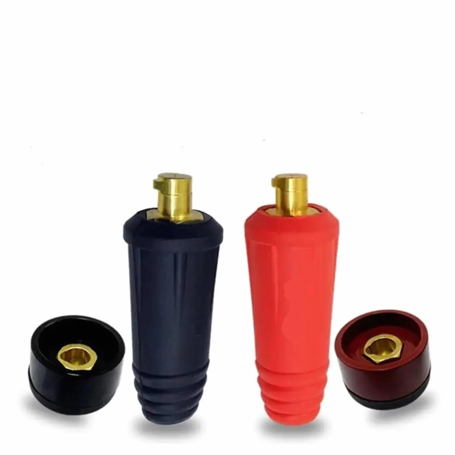 Conector macho DKJ 10-25 35-50 50-70 do máquina de soldar, cobre, 4 unidades