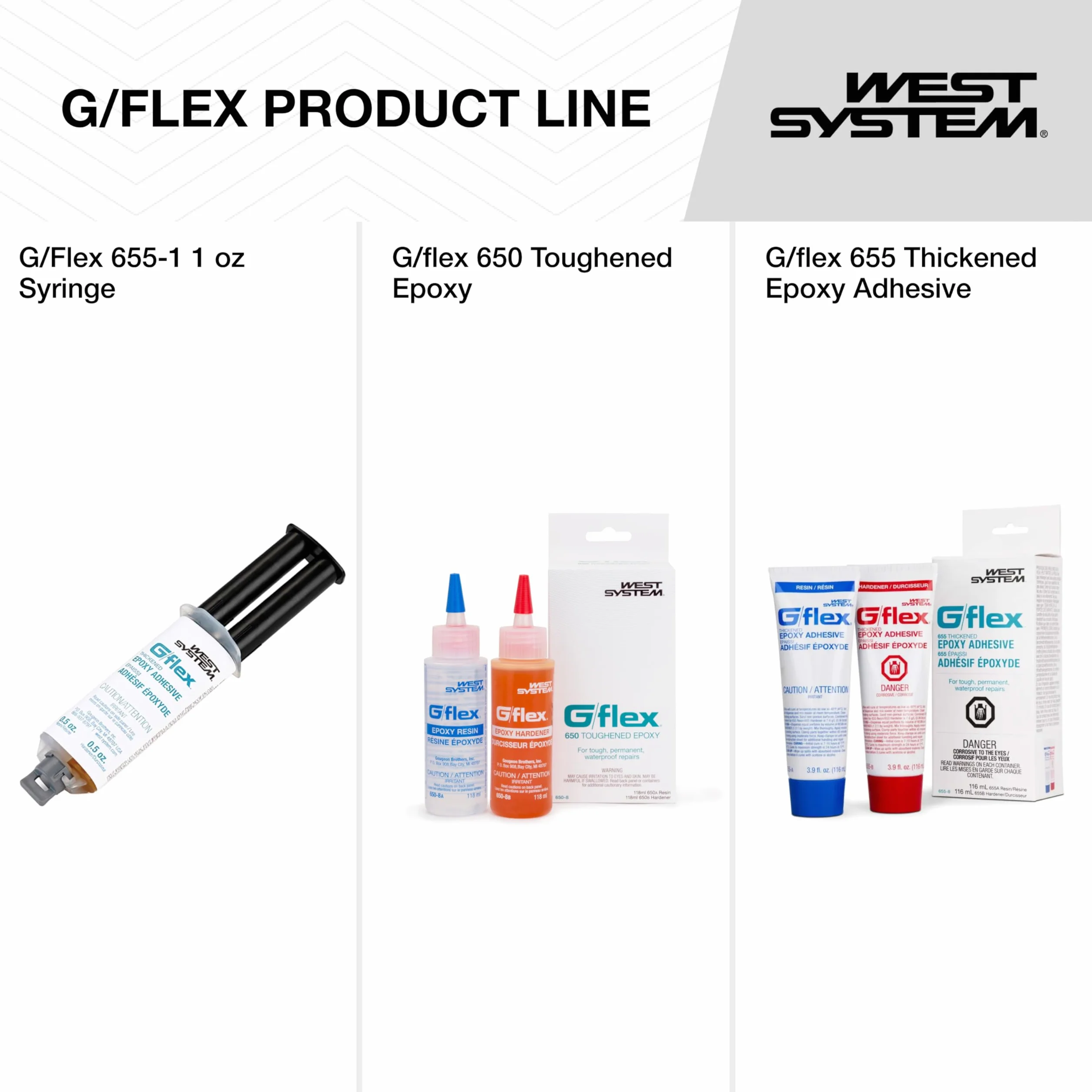 WEST SYSTEM G/flex Epoxy 2-4 oz