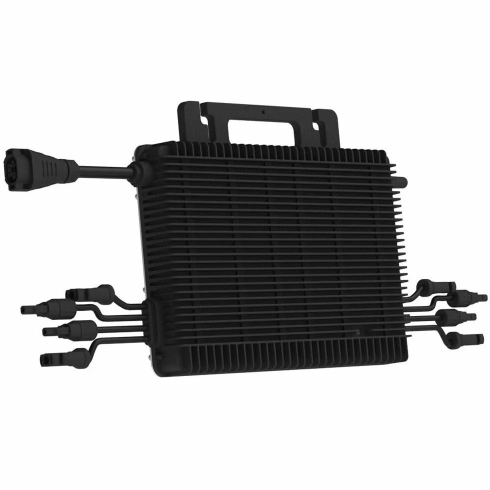 Hoymiles HMS-2000-4T - Microinversor para cuatro módulos solares (2000 W, con WiFi opcional para central de balcones (dirección: 0% según §12, apartado 3, UstG)