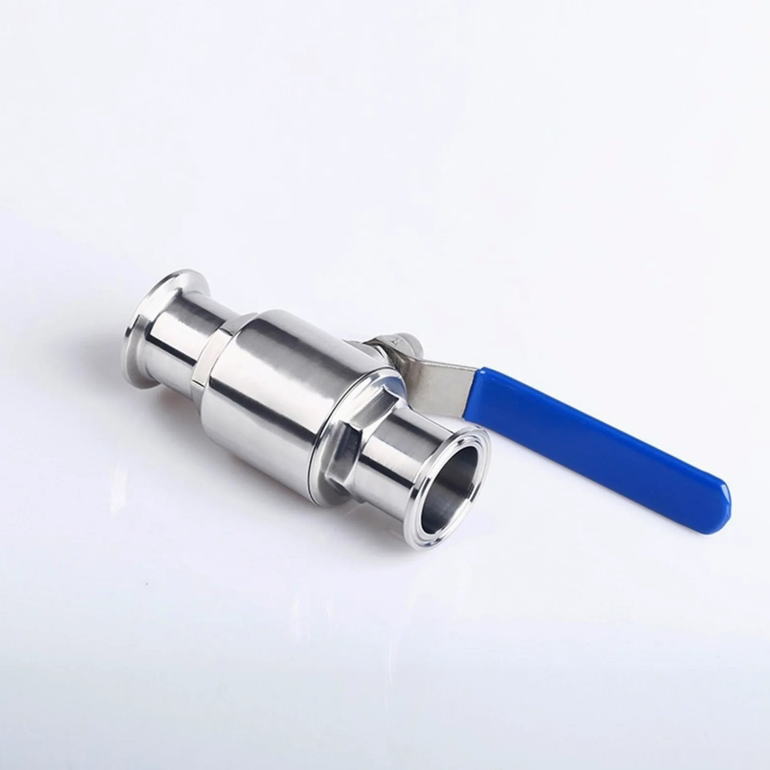 Acero Inoxidable 316L, válvula de conexión rápida a presión con Abrazadera(2-1/4")