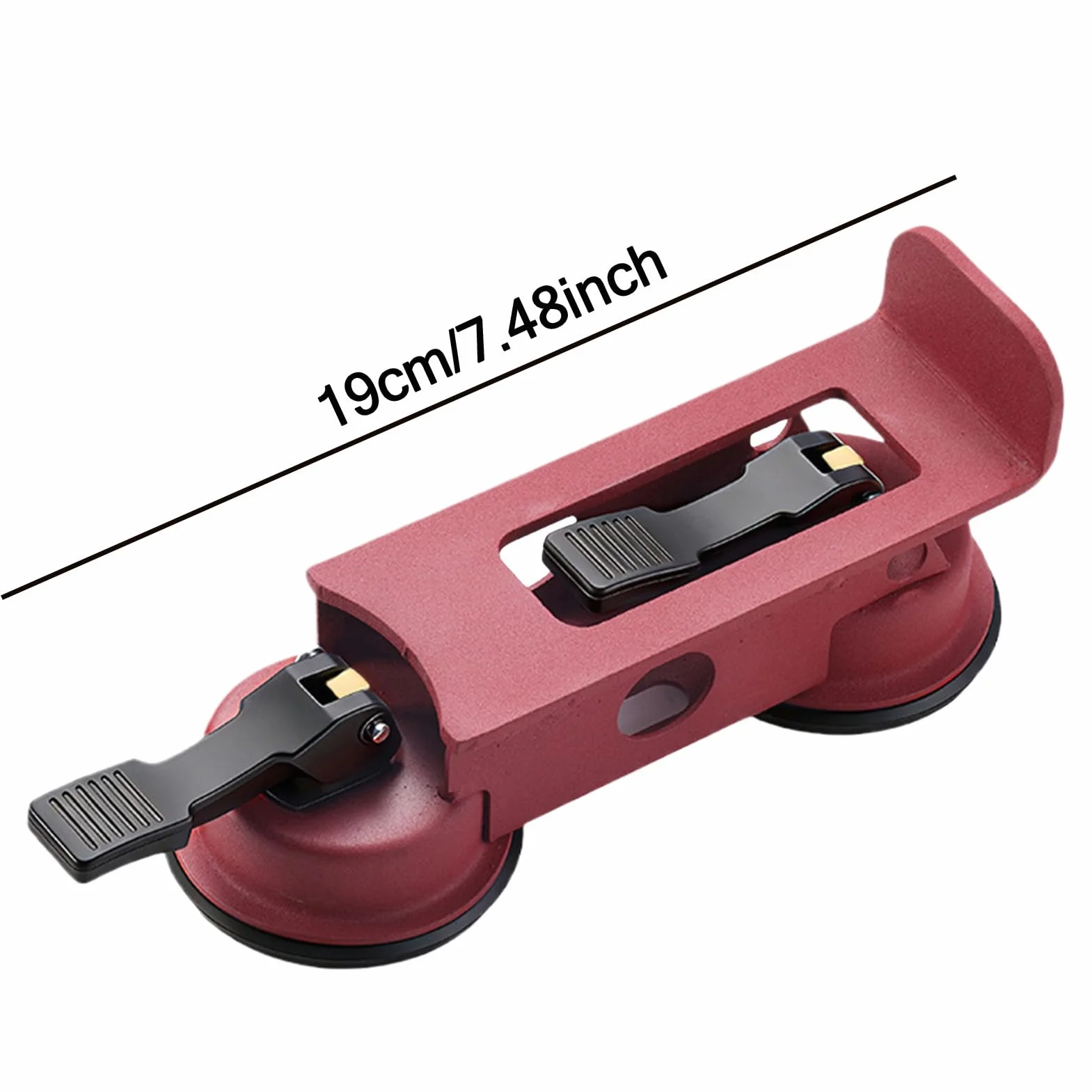 Laminate Gap Repair Tool - Suction Cup Double-Claw 80kg, Heavy-Duty Flooring Plank Grabber for Home Office Commercial
