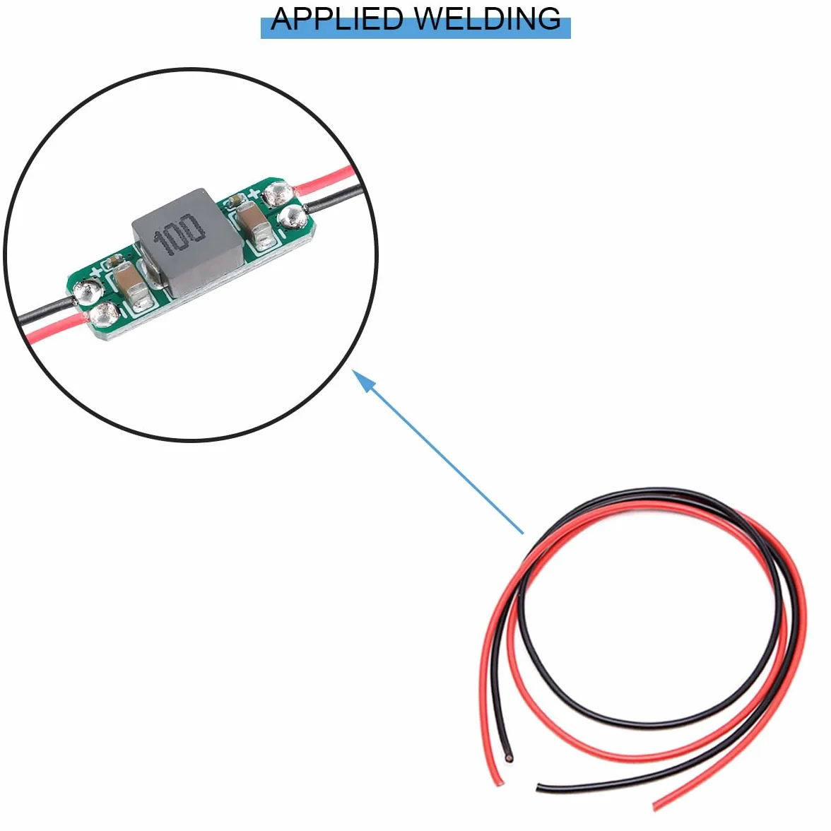 Módulo de filtro LC 5-50V 3A para transmisor FPV VTX Dron de carreras