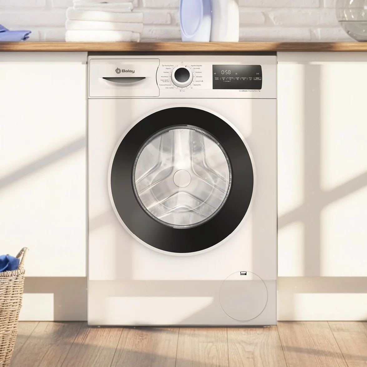 Balay Lavadora 3TS382B 8 kg Blanco ExtraSilencio