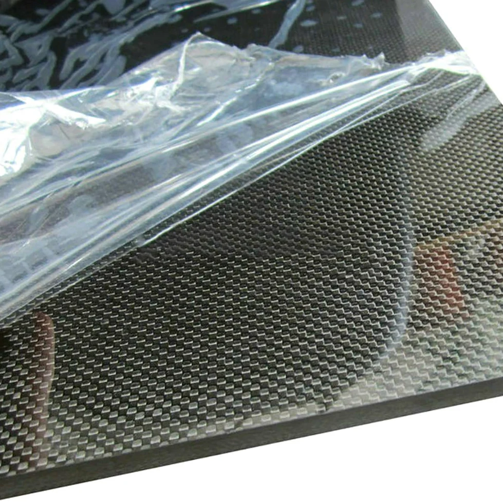 3K Fibra de Carbono Placa de Fibra de Carbono Planeado Placa de Placa de Placa Brillante Tejido Marco Laminado Puro para RC Drone Quadcopter,350mm x 400mm x 4mm