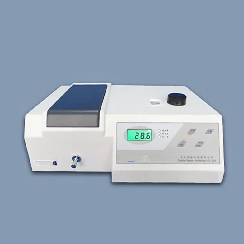 Espectrofotómetro Visible 721 de Pantalla Digital con Trayectoria Óptica Autoalineable