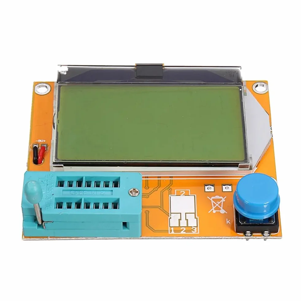 LCR-T4 Medidor Transistor Tester Diodo Triodo Capacidad SCR Inductancia Multímetro Herramientas con Durable