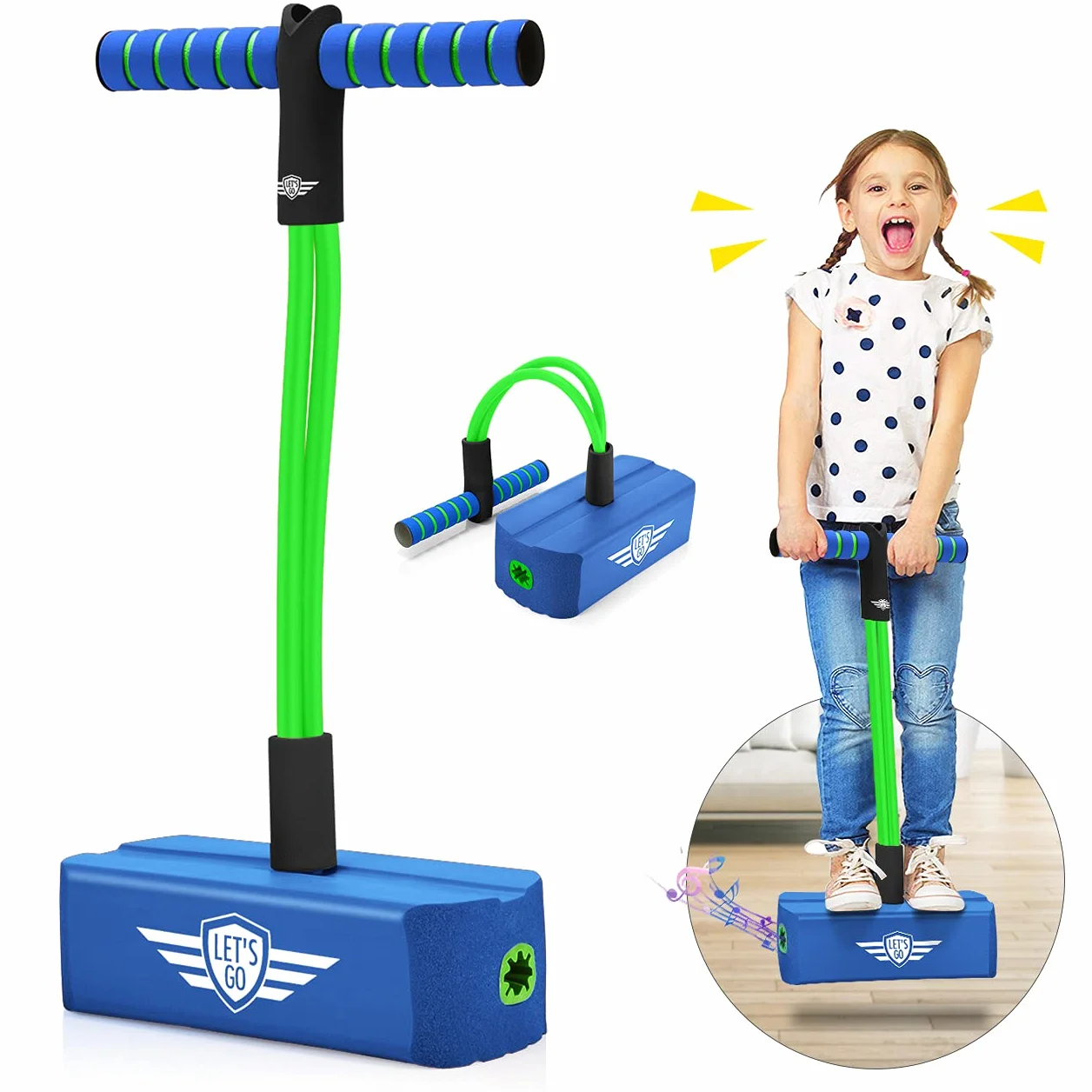 Juguete de jardín para niños palo de Pogo 3-12 años regalo cumpleaños