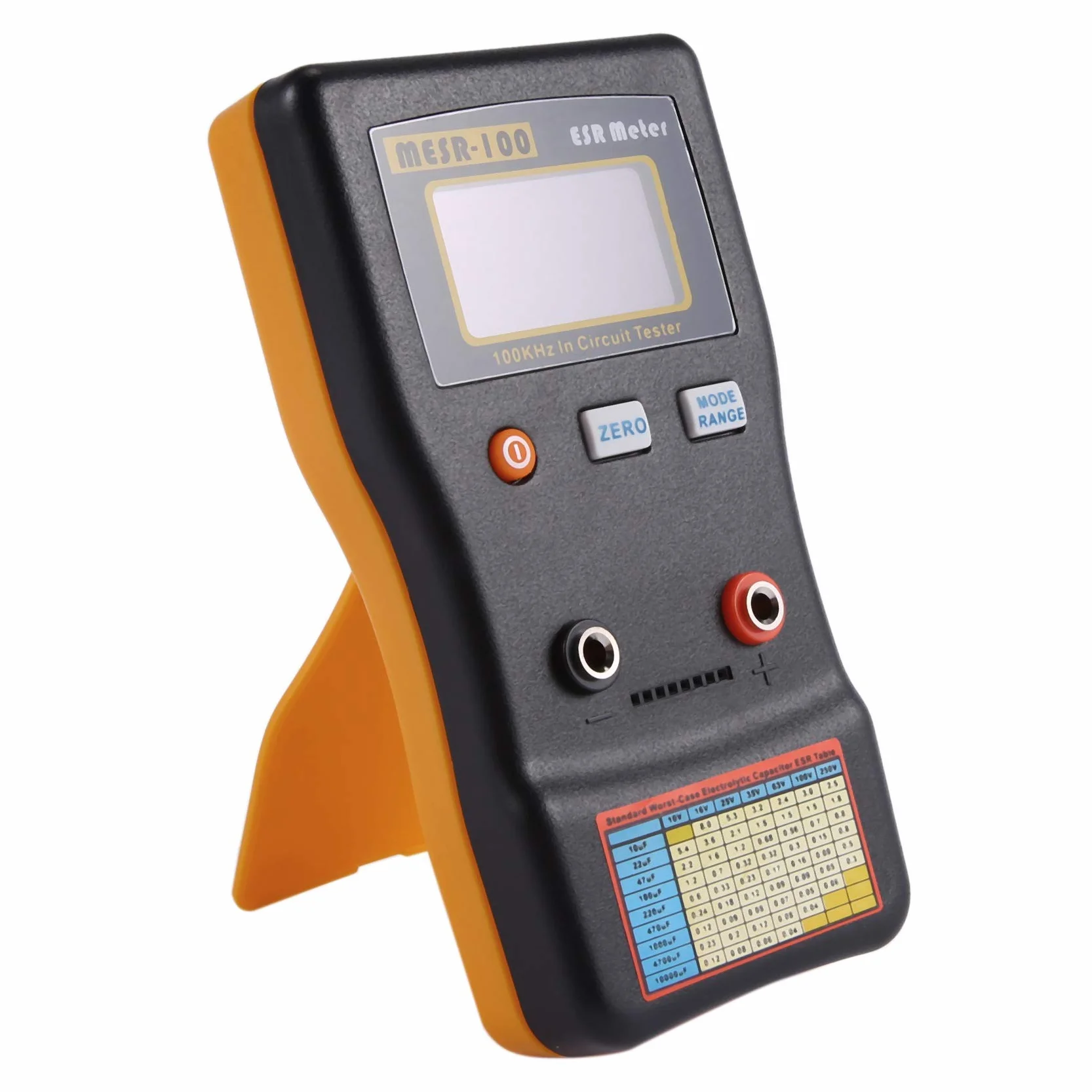 Mesr-100 V2 - Medidor de baja ohimio MESR-100 Medidor de capacidad profesional